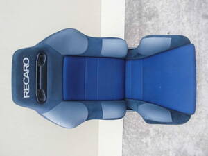 RECARO SR3 チャレンジャー セミバケットシート RECARO JAPAN ブルー×ブラック レカロシート 正規品 希少 両側ダイヤル 小穴あり レカロ