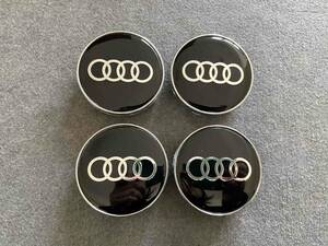 アウディ AUDI ホイールキャップ ホイール ハブキャップ センター キャップ保護 防塵 4個セット 外径60mm T109番