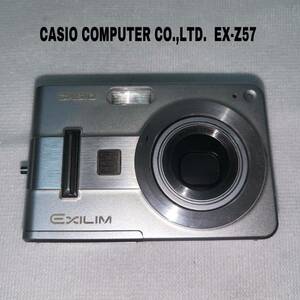 超美品◇◇CASIO COMPUTER CO.,LTD. EX-Z57 CASIO EXILIM ZOOM デジタルカメラ EX-Z57