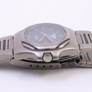 HEUER ホイヤー チタニウム クォーツ レディース 腕時計 グレー文字盤 823.208【いおき質店】の画像7
