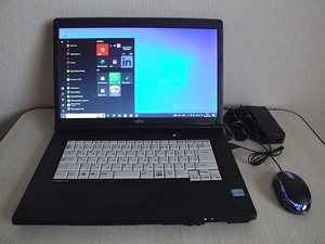 ☆富士通 LIFEBOOK A572/F 第三世代 Core i3-3110M 2.40GHz/4GB/1TB/Windows10☆4130