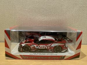 別注品スパーク 1/43スケール ゼント セルモ GR スープラ NO.38 TGR TEAM ZENT CERUMO 立川祐路/ 石浦宏明 GT 500 スーパーGT 2023年