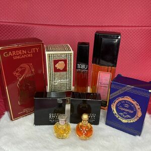 PARFUM 香水 コレクション GUCCI ENVY/NINA RICCI/ARPEGE/SAFARI/TABU/TORENIA/AVON エイボン エンゲージング/GARDEN CITY まとめて