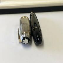 ☆ネーム入 MONTBLANC モンブラン マイスターシュテュック ソリテール スターリングシルバー 万年筆 ！_画像7