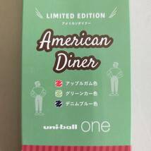 ☆⑩在庫処分！ 全17P 三菱 uni ユニボールワン クラシカルカラー 0.38mm 2種 アメリカンダイナー 10P ハイカラモダン 7P 新品！_画像3