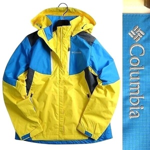 ■Columbia コロンビア 新品 定価2.3万 ウィンドブレーカー シェルジャケット アウトドアウェア YLG006 762 100/L ▲021▼bus155co