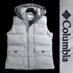 ■Columbia コロンビア 新品 軽量×保温 PUFFIAN 中綿入りベスト パデッドベスト アウトドアウェア YLG003 019 85/XS ▲017▼bus336co