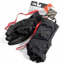 THE NORTH FACE ノースフェイス 定2.5万 防水×透湿 GORE-TEX 山羊 ショート丈 アウターシェルグローブ 手袋 NN61900 K L ▲045▼bus9157b_画像1