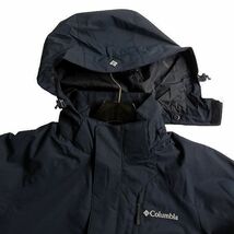 ■Columbia コロンビア 防風通気性 OMNI-WIND BLOCK フーデッド ジャケット ブルゾン アウトドアウェア YLG001 464 105/XL▲020▼bus114co_画像3