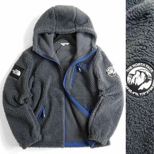 THE NORTH FACE ノースフェイス WHITE LABEL 日本未発売モデル ボアフリース フーディジャケット ブルゾン 51L DNG 95/M ▲085▼bus1289e