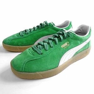 PUMA プーマ 定価1.3万 DELPHIN OG DEBOSS デルフィン ガムソール ローカット レザースニーカー シューズ 389128 02 27.5 ▲030▼bus9075b