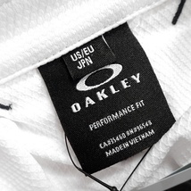 OAKLEY オークリー スカル 新品 定価1.4万 吸汗速乾 立体裁断3D ストレッチ 長袖 シャツ ゴルフウェア FOA404229 100 XXL ▲038▼bus256ky_画像5