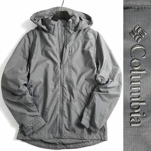 ■Columbia コロンビア 定価3.5万 リップストップナイロン混 フーデッド ジャケット ブルゾン ウェア YMC009 031 100/L ▲032▼bus213co