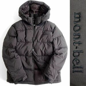 mont-bell モンベル 新品 定価3.7万 軽量×高保温 EX GOOSE DOWN使用 フーデッド ダウンジャケット WMDJ-752 BR 100/L ▲120▼bus9502c