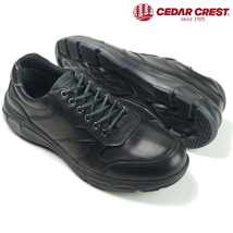 【未使用】セダークレスト CEDAR CREST《防水設計》軽量・クッション 上質本革 メンズ ウォーキング シューズ 25cm ブラック_画像9