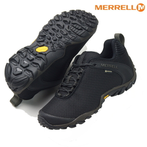 【未使用】定価1.8万 メレル MERRELL《カメレオン8 ストーム GORE-TEX》レディース 防水 トレッキング シューズ 黒 22.5cm