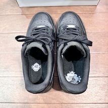 NIKE AIR AIR FORCE1　ナイキ　エアフォース1'07　BLACK　ブラック　黒　23.5cm　スニーカー　送料無料_画像3