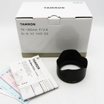 極美品 TAMRON タムロン 70-180mm F/2.8 Di III VC VXD G2 Model A065 元箱あり_画像7