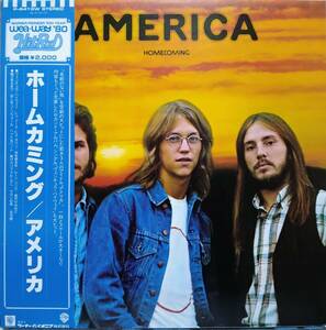 【LP AOR】America「Homecoming」JPN盤