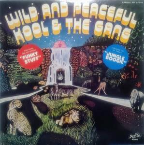 【LP Soul】Kool & The Gang「Wild And Peaceful」JPN盤 Jungle Boogie.Hollywood Swinging.他 収録！