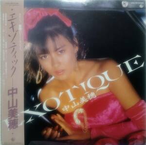 【LP J-Pop】中山美穂「Exotique」JPN盤