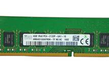 ジャンク 中古 SK hynix デスクトップパソコン用メモリ 4GB 1Rx8 PC4-2133P-UA1-10 HMA451U6AFR8N DDR4 DESKTOP RAM_画像3