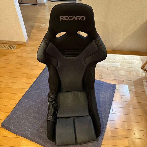 RS-G ASM 送料込 サイドアダプタ付 RECARO FIA 赤ステッチ