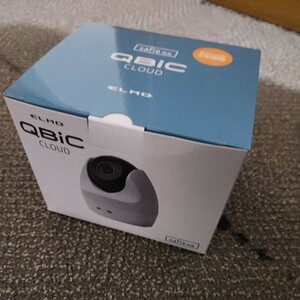 ★2個セット★QBiC CLOUD CC-2L 防犯カメラ ELMO 屋内用 有線LAN Wi-Fi エルモ 本体スマホで確認できる。