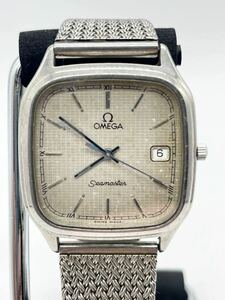 OMEGA オメガ Seamaster シーマスター Ref 196.0311 デイト クオーツ 純正ベルト メンズ腕時計 