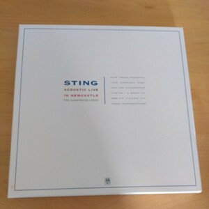 【貴重ライヴ】STING 「STING ACOUSTIC LIVE IN NEWCASTLE」CD BOX (日本盤)