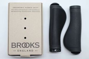 BROOKS ERGONOMIC RUBBER GRIPS ブルックス エルゴノミック ラバー グリップ blue lug ブルーラグ SURLY サーリー rivendell レザー サドル