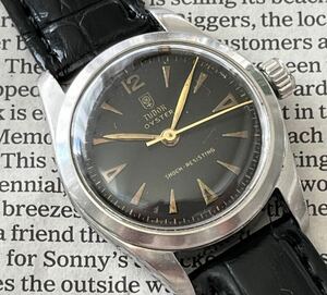 TUDOR チュードル コバラ 7902 ブラックダイヤル Black Dial オイスター Oyster ブラック文字盤 小薔薇 ボーイズ