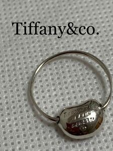 TIFFANY Co ビーン リング　シルバー 925 ティファニー アクセサリー 指輪　15-4