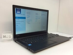 ジャンク/ TOSHIBA dynabook B45/B PB45BNAD4NDAD81 Intel Celeron 3855U メモリ4.1GB HDD500.1GB 【G17381】