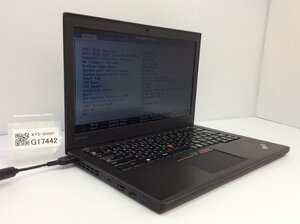 ジャンク/ LENOVO 20HNCTO1WW ThinkPad X270 Intel Core i7-7500U メモリ16.38GB NVME512.11GB 【G17442】