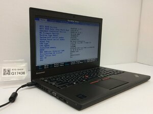 ジャンク/ LENOVO 20CM006HJP ThinkPad X250 Intel Core i7-5600U メモリ16.38GB HDD500.1GB 【G17436】