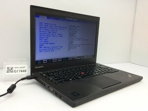 ジャンク/ LENOVO 20ALCTO1WW ThinkPad X240 Intel Core i5-4200U メモリ4.1GB ストレージ無し 【G17446】