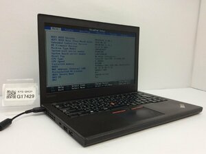 ジャンク/ LENOVO 20K5A03UJP ThinkPad X270 Intel Core i5-6200U メモリ8.19GB ストレージ無し 【G17429】