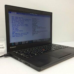 ジャンク/ LENOVO 20AJ004QJP ThinkPad X240s Intel Core i3-4010U メモリ4.1GB HDD500.1GB 【G17445】の画像1