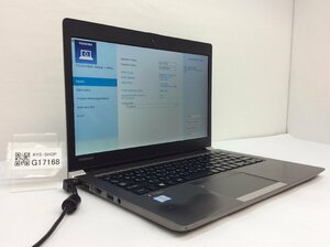 Junk/ Toshiba Dynabook R63/ B PR63BFAA34CAD81 Intel Core I3-6100U память 4,1 ГБ SSD256.06GB [G17168]