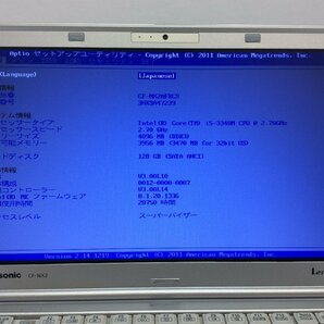 ジャンク/ Panasonic CF-NX2AFRCS Intel Core i5-3340M メモリ4.1GB SSD128.03GB 【G17703】の画像5