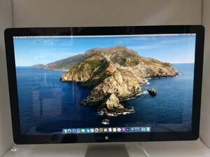 【1円スタート】Apple Thunderbolt Display 27-inch A1407 EMC2432 ディスプレイモニター