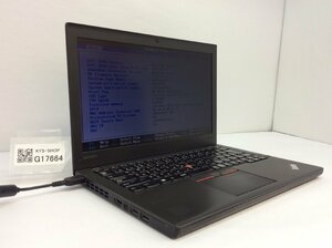 ジャンク/ LENOVO 20F5A1V8JP ThinkPad X260 Intel Core i5-6300U メモリ8.19GB ストレージ無し 【G17664】