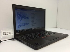 ジャンク/ LENOVO 20CLA1U2JP ThinkPad X250 Intel Core i3-5010U メモリ8.19GB HDD500.1GB 【G17658】