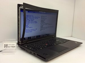 R ジャンク/ LENOVO 20AUA0F4JP ThinkPad L540 Intel Core i5-4200M メモリ4.1GB HDD500.1GB 【G17520】