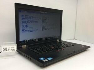 R ジャンク/ LENOVO 24752FJ ThinkPad L530 Intel Core i5-3320M メモリ4.1GB HDD320.07GB 【G17512】