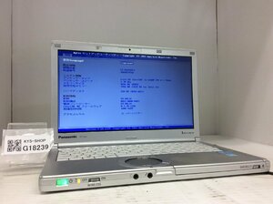 ジャンク/ Panasonic CF-SX2ADHCS Intel Core i5-3340M メモリ4.1GB HDD250.05GB 【G18239】