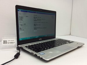 ジャンク/ FUJITSU FMVS10001 LIFEBOOK S938/S Intel Core i5-8350U メモリ4.1GB SSD256.06GB 【G18827】