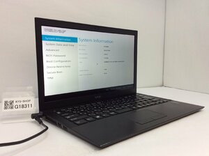 ジャンク/ VAIO VJP132 Intel Core i3-5005U メモリ4.1GB ストレージ無し 【G18311】