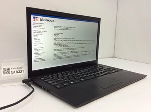 ジャンク/ VAIO VJP132 Intel Core i3-5005U メモリ4.1GB SSD128.03GB 【G18321】